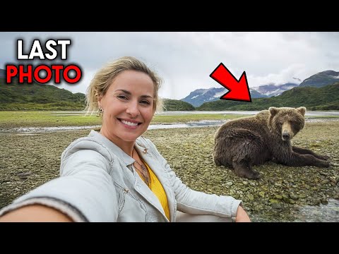 The Last Selfies Of People RIPPED APART By Animals..