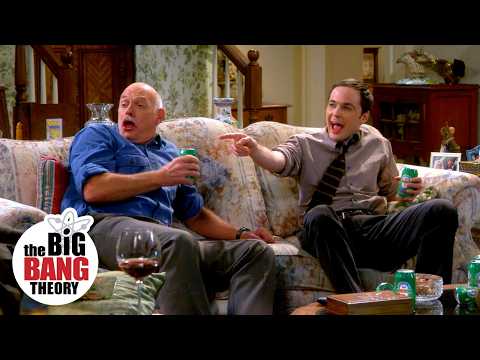 シェルドンとバーナデットの父親の交流 ― ビッグバン★セオリー (Sheldon Bonds with Bernadette’s Dad | The Big Bang Theory)