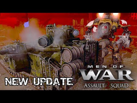 NEW UPDATE: Ultimate Mod Warhammer 40.000 | Imperial Guard vs Necrons! - Men of War: Assault Squad 2