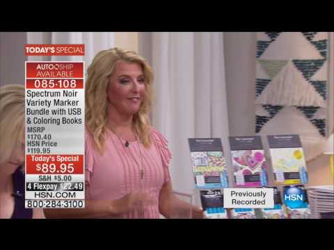 HSN | Crafter's Companion featuring Spectrum Noir 08.30.2016 - 04 AM