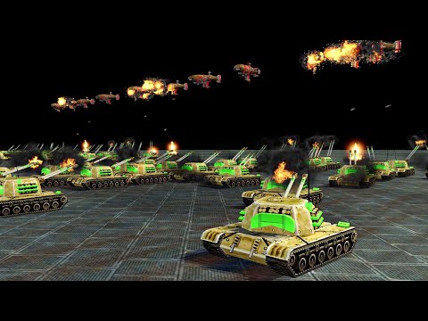 90 Flak Tank VS 15 Kirov Airship - RA 3 Arena Ep.23