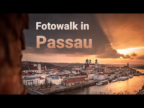 Passau fotografieren - Fotowalk bei Sonnenuntergang)