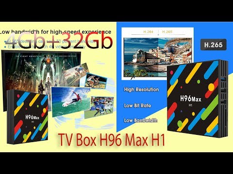 Новинка TV Box H96 Max H1 с мощными характеристиками на Android 7.1 Обзор