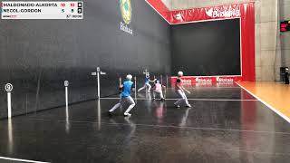 6ª jornada liga kutxabank(Maldonado-Alkorta vs Necol-Gordon)