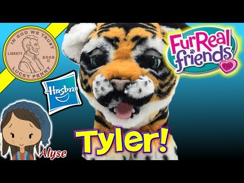 FurReal Roarin' Tyler The Playful Tiger - Toy Review Video