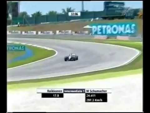 F1 Sepang 2004 Kimi Raikkonen McLaren Mercedes MP4/19