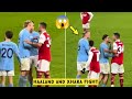 😱 Erling Haaland and Granit Xhaka FIGHT during Manchester City vs Arsenal