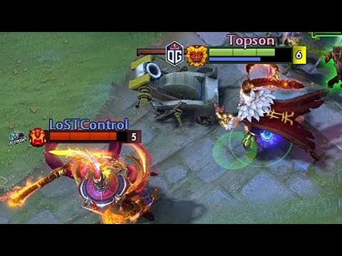 Topson vs Somnus'M - 1st Game against each other since TI9