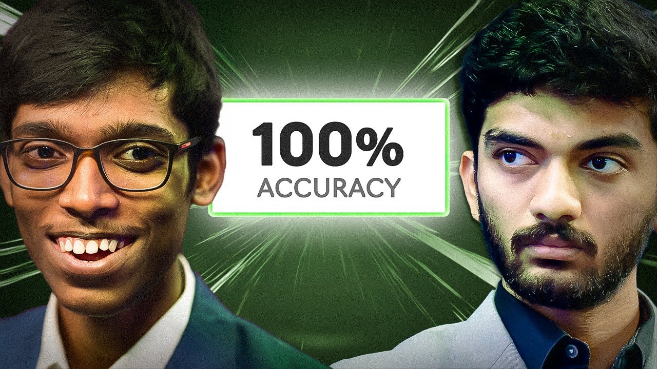 PRAGG BEATS GUKESH WITH 100% ACCURACY