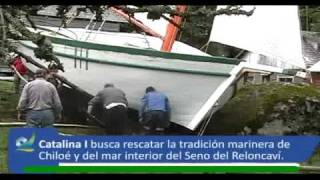 preview picture of video 'CATALINA I Lancha chilota de la Municipalidad de Puerto Montt'