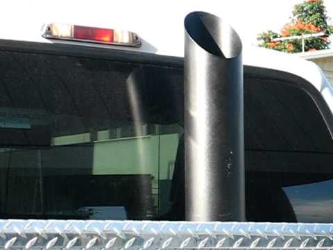 single MBRP 6" exhaust stack
