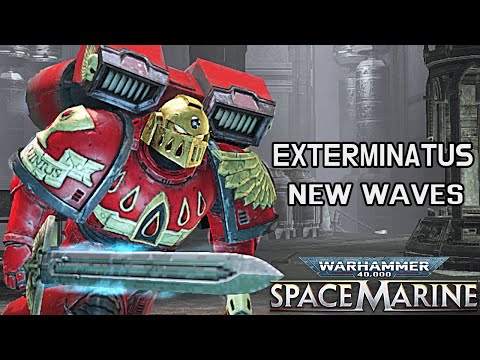 NEW EXTERMINATUS WAVES: 1 Blood Angel vs 1500 Orks! - Warhammer 40K: Space Marine, Augmented Mod