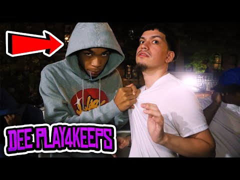 I TOLD DEE PLAY4KEEPS I WAS TRYNA LINE HIM AND THIS HAPPENED...