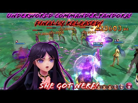 Saint Seiya: Awakening [CN] - Underworld Commander Pandora Finally Released at CN! Get Nerf So Bad!