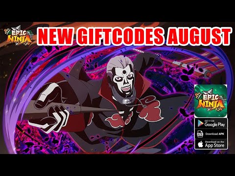 Epic Ninja God New Giftcodes August - Naruto RPG Android Game