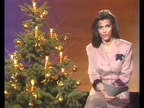 Birgit Schrowange 25 Dezember 1988 ZDF TV ansage