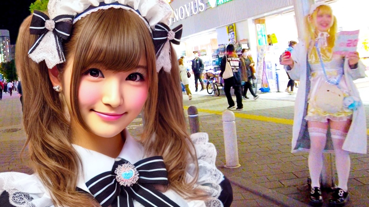 Tokyo Ikebukuro 🐶 Night Cafe ♪💖 4K Nonstop 1 Hour