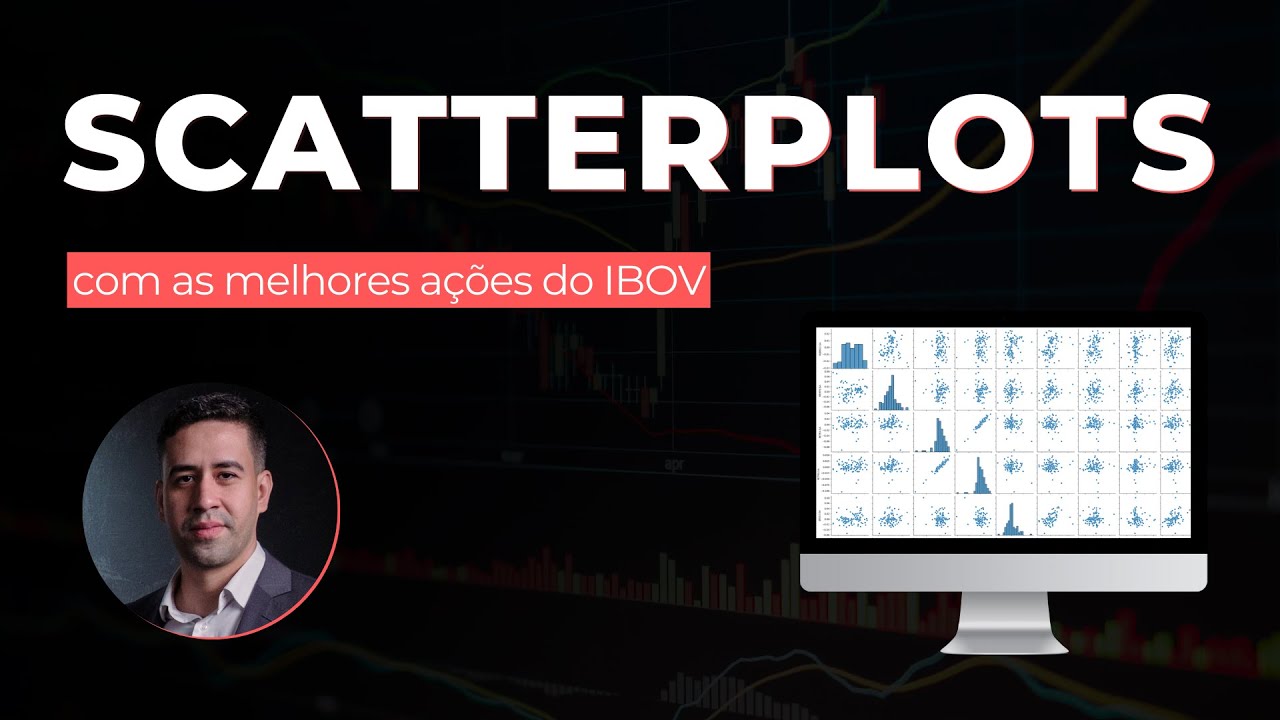 COMO CRIAR UM SCATTERPLOT COM AS AÇÕES DE MELHOR DESEMPENHO DO IBOV - COM PYTHON!