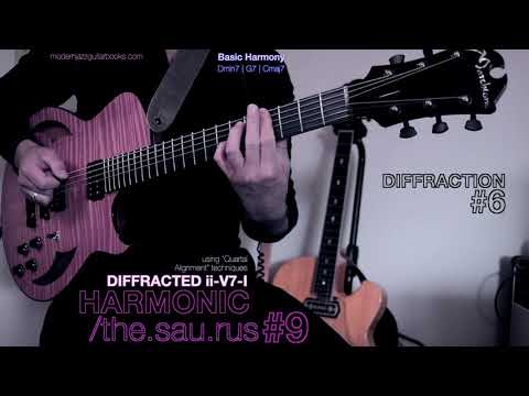 HARMONIC /the-sau-rus #9 (Diffracted ii-V7-I using Quartal Alignment techniques) - short excerpts