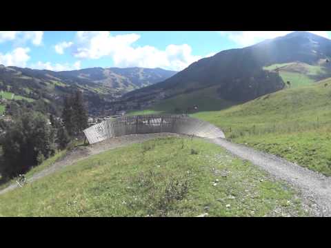 Saalbach Z-line jump & wallride