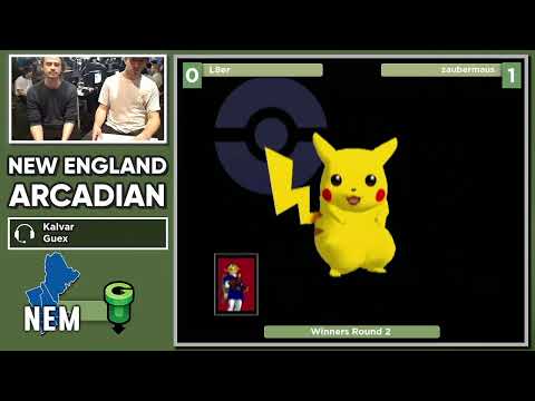 NE Melee Arcadian 10 - zaubermaus (Pikachu) vs. L8er (Link) - SSBM WR2