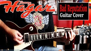 Sammy Hagar - "Bad Reputation" Guitar cover