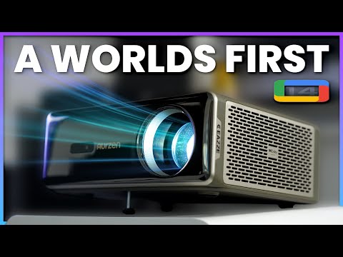 This Google TV Projector Has An Edge! ( Aurzen EAZZE D1 Max )