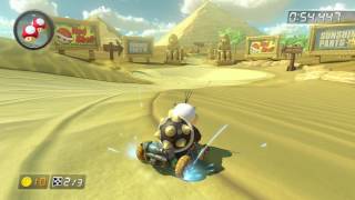GCN Dry Dry Desert - 1:53.750 - DomCaron? (Mario Kart 8 World Record)