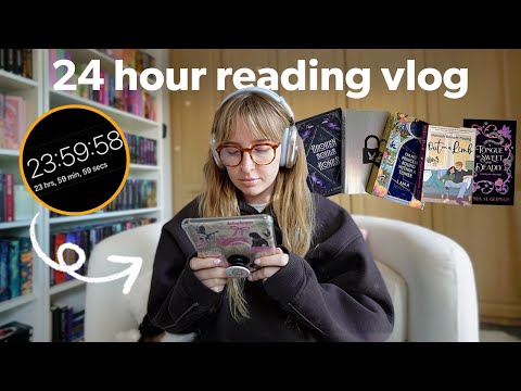 How much can I read in 24 hours? 📖🎧 24 hour reading challenge
