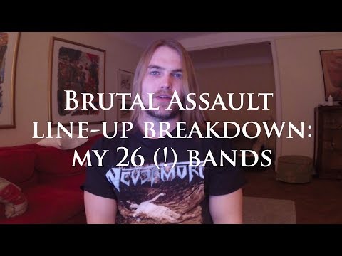 Brutal Assault Lineup Breakdown - My 26 (!) bands | Metal Vlog by Stefan Nordström