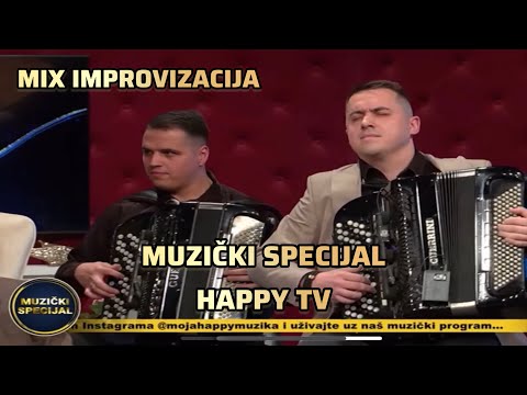 MUZICKI SPECIJAL / HAPPY TV / ORKESTAR ACE NIKOLICA BRAJICA X MILAN STRASNI / IMPROVIZACIJE