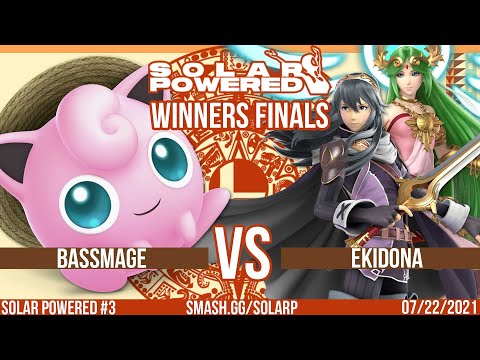 Solar Powered #3 - SSBU - LVD | BassMage(Jigglypuff) vs Ekidona(Palutena/Lucina) - Winners Finals