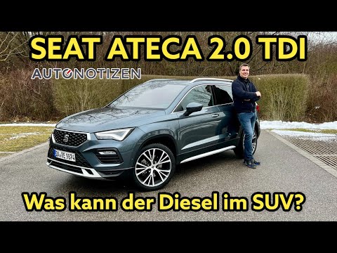 Seat Ateca 2.0 TDI 4Drive (150 PS): Kompakt-SUV mit Diesel im Test | Review | 2021 / 2022