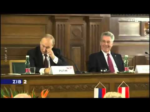 Putin & Leitl liefern eine erstklassige Komödie auf Deutsch