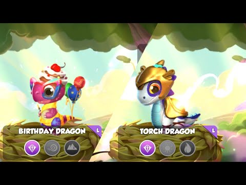 Unlocking Torch Dragon & Birthday Dragon! Epic Discoveries in Dragon Mania Legends