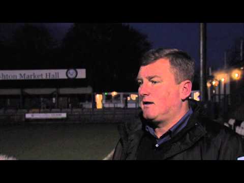 FC United of Manchester vs Padiham FC - Interview - 02/11/14