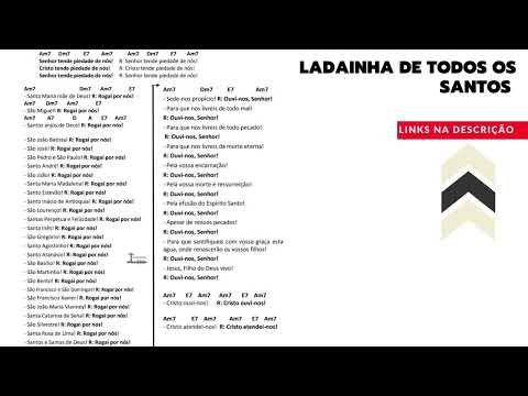Ladainha De Todos Os Santos - Ministério…