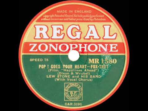 1935 Lew Stone - Pop! Goes Your Heart (Alan Kane, vocal)