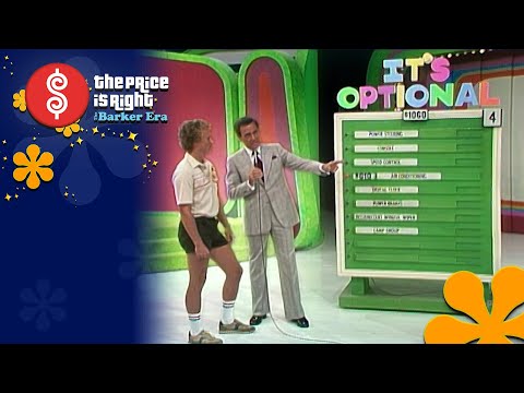 Officer Gregory Plays Now-Retired IT'S OPTIONAL for a Chance at TWO CARS - The Price Is Right 1982
