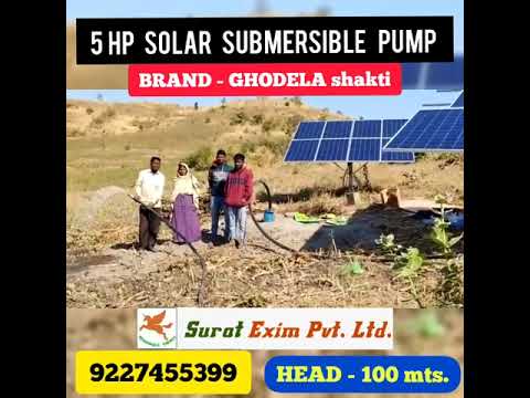 15Hp Solar Bore Pumps