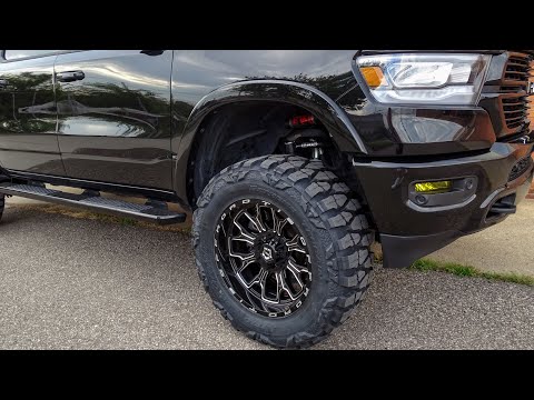 2021 Ram 1500 Laramie 4x4 with BDS 6” coilover lift