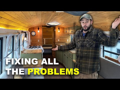 Beautiful School Bus Conversion... This Bus Needs MAJOR Repairs | Part 1