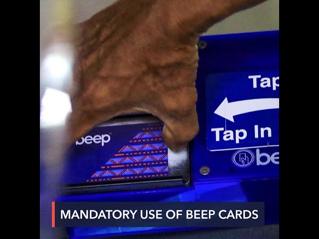 DOTr suspends mandatory use of Beep cards in EDSA bus system