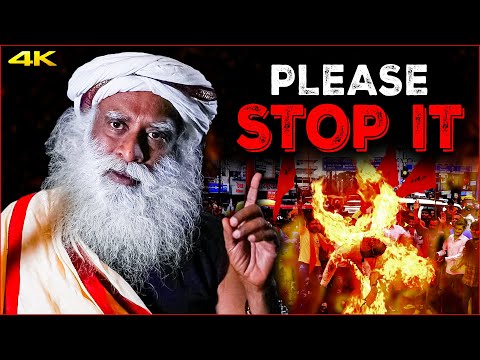 🔴PLEASE STOP IT✋🏻 | Sadhguru's Final WARNING to India🇮🇳 | A PAINFUL Truth | 4K