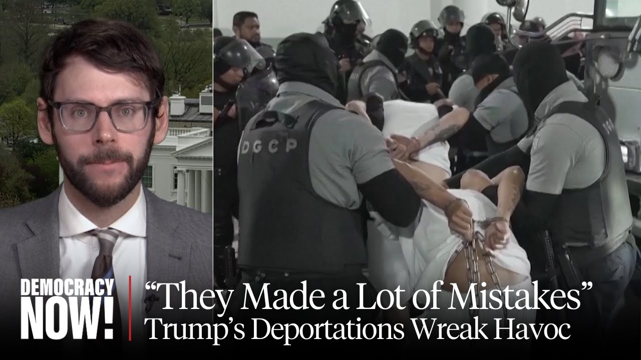 Trump Sends Hundreds of Immigrants to Brutal Salvadoran Prison as Mass Deportations Expand