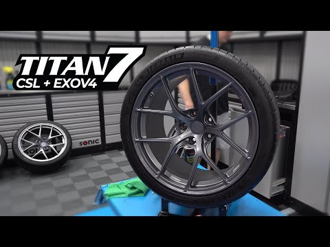 New Titan 7 TS-5 Wheels For The M3 - Coating & Tire Dressing