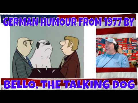 BELLO, THE TALKING DOG. GERMAN HUMOUR FROM 1977 BY LORIOT. (SUBTITLED) - REACTION