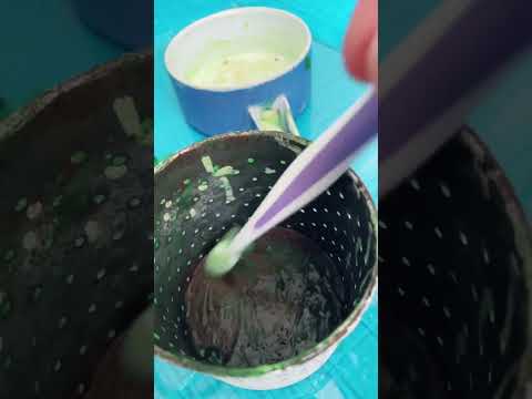 Applying Hammerite Gel To a Very Old Rusty Metal Fruit Press Machine #diy  #rust  #joinme4more