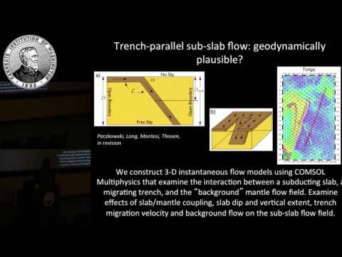 Maureen Long: "Adventures in Anisotropy: Probing Mantle Dynamics with Seismic Observations"