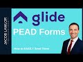 How to use Glide to send PEAD forms